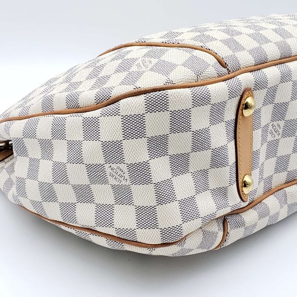 100% Authentic Louis Vuitton Galliera PM Damier Azur Hobo Bag - Picture 6 of 16